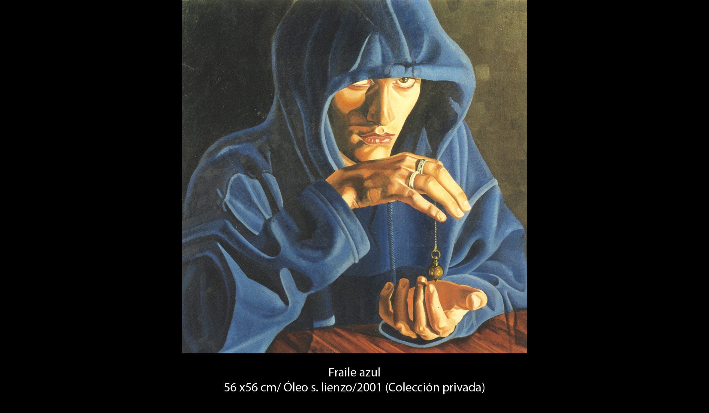 Fraile azul Teresa Brutcher