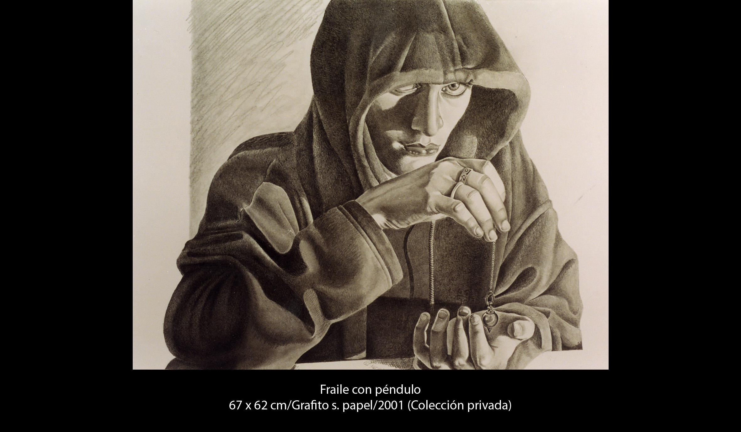 Fraile con péndulo Teresa Brutcher