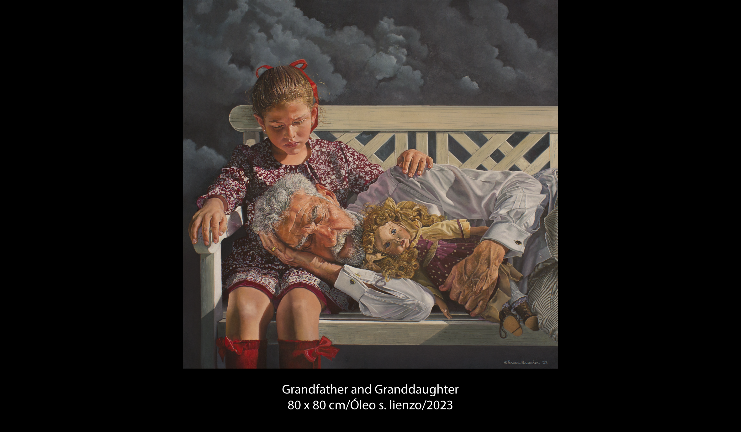Grandfather and Granddaughter Teresa Brutcher-54